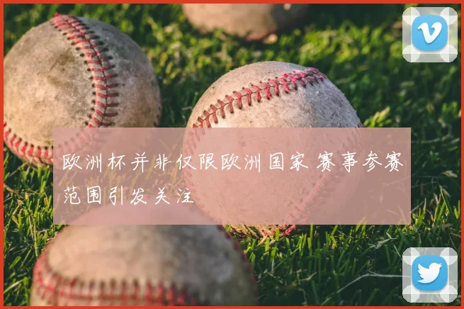 欧洲杯并非仅限欧洲国家 赛事参赛范围引发关注